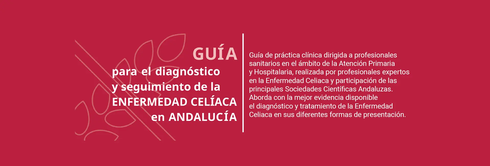 Guía para el diagnóstico y seguimiento de la Enfermedad Celíaca en Andalucía